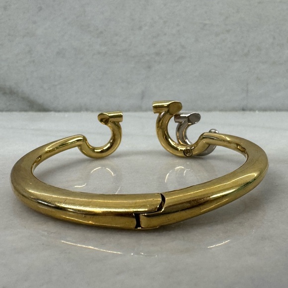 Salvatore Ferragamo Crystal Gancini Women's Bracelet - Picture 4 of 7